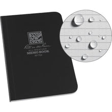 โหลดรูปภาพลงในโปรแกรมดูแกลเลอรี RITR 3 1/2X5 สมุดปกอ่อน ชนิดเปิดแนวนอน สีดำ