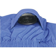 画像をギャラリービューアに読み込む, 福徳 タフコレ防炎ブルゾン保護カバー付 ライトブルー L