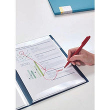 โหลดรูปภาพลงในโปรแกรมดูแกลเลอรี แฟ้มใส KING JIM "คากิโกะ" แดง 235 x 311มม