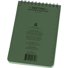 โหลดรูปภาพลงในโปรแกรมดูแกลเลอรี RITR 4X6 Top Spiral Notebook Universal สีเขียว