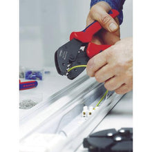 将图像导入到图库查看器中KNIPEX 9733-01 带多压接刀库的压接工具