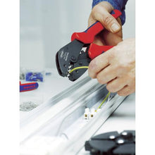 将图像导入到图库查看器中KNIPEX 9733-02 带多压接刀库的压接工具