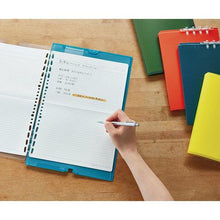 โหลดรูปภาพลงในโปรแกรมดูแกลเลอรี KING JIM Folio Ring Notebook Compaq Notebook B5 สีดำ
