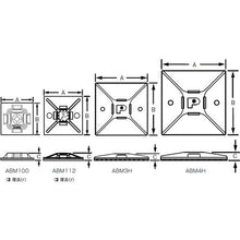 Load image into gallery viewer, PANDUIT mount base M3 screw white (500 pieces)