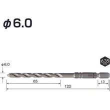 画像をギャラリービューアに読み込む, ベッセル クッションドリルコンクリート用ACD 6.0mm