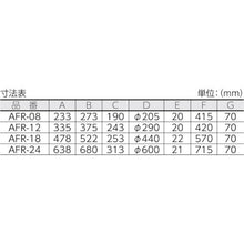 画像をギャラリービューアに読み込む, アクアシステム エアモーター式 軸流型 送風機 (アルミハネ60cm)