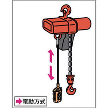 画像をギャラリービューアに読み込む, 象印 単相200V小型電気チェーンブロック(1速型)60KG・3M