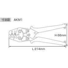 将图像导入到图库查看器中虾多迷你压接工具带绝缘包覆的闭端连接器/裸压接端子·裸压接套用