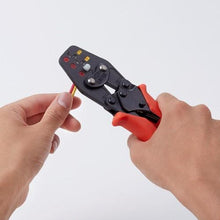 将图像导入到图库查看器中虾多迷你压接工具带绝缘包覆的闭端连接器/裸压接端子·裸压接套用