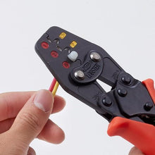 将图像导入到图库查看器中虾多迷你压接工具带绝缘包覆的闭端连接器/裸压接端子·裸压接套用