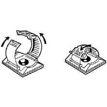 Load image into gallery viewer, PANDUIT Fixture Clincher with Adhesive Tape White (25 Pieces)