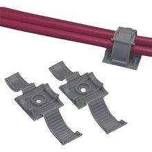 Load image into gallery viewer, PANDUIT Fixture Clincher M3 Screw Telephone Gray (25 Pieces)