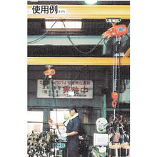 画像をギャラリービューアに読み込む, 象印 単相100V小型電気チェーンブロック(無段速型)250KG・3M