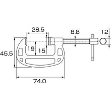 Tải hình ảnh vào trình xem thư viện, Vise tôm bọ ngựa STANDARD (loại B) 25mm