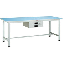 โหลดรูปภาพลงในโปรแกรมดูแกลเลอรี โต๊ะทำงานแบบเบา TRUSCO BO 1800 x 750 บาง 2 ลิ้นชัก