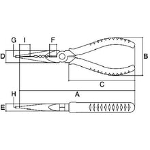 将图像导入到图库查看器中THREE PEAKS万能无线电钳(带弹簧)150mm