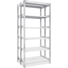 โหลดรูปภาพลงในโปรแกรมดูแกลเลอรี ชั้นวางหนังสือเสาคู่ TRUSCO แบบ A4 แนวนอน W900XD320XH1944 5 ชั้น