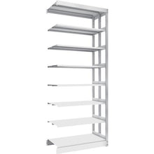 โหลดรูปภาพลงในโปรแกรมดูแกลเลอรี ชั้นวางหนังสือเสาคู่ TRUSCO Duplex B5 แนวตั้ง W900XD220XH2244 เชื่อมต่อ 7 ชั้น