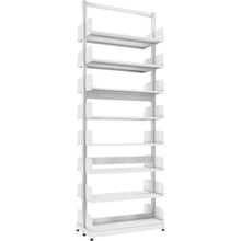 โหลดรูปภาพลงในโปรแกรมดูแกลเลอรี TRUSCO ชั้นวางหนังสือเสาเดี่ยว Duplex B5 แนวตั้ง W900XD220XH2575 8 ชั้น