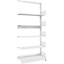 โหลดรูปภาพลงในโปรแกรมดูแกลเลอรี ชั้นวางหนังสือเสาเดี่ยว TRUSCO แบบ A4 แนวนอน W900XD320XH1975 เชื่อม 5 ชั้น