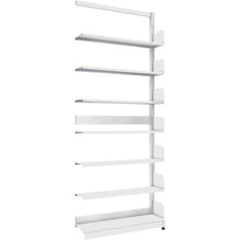 โหลดรูปภาพลงในโปรแกรมดูแกลเลอรี ชั้นวางหนังสือเสาเดี่ยว TRUSCO แบบ B5 แนวตั้ง W900XD220XH2275 เชื่อมต่อ 7 ชั้น