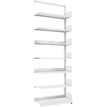 โหลดรูปภาพลงในโปรแกรมดูแกลเลอรี ชั้นวางหนังสือเสาเดี่ยว TRUSCO แบบ A4 แนวนอน W900XD320XH2575 เชื่อม 7 ชั้น