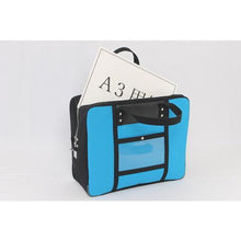 Load image into gallery viewer, SANEI Boston for canvas mail (LL) with horseshoe lock fitting blue