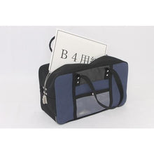 Load image into gallery viewer, SANEI Boston (L) for canvas mail with SED-1 lock, navy blue