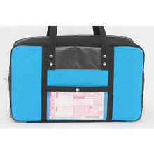 Load image into gallery viewer, SANEI Boston (L) for canvas mail with horseshoe lock fitting blue