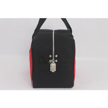 Load image into gallery viewer, SANEI Boston M wide gusset for canvas mail with SED-1 lock red