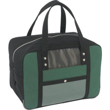 Load image into gallery viewer, SANEI Boston M wide gusset for canvas mail with SED-1 tablet moss green