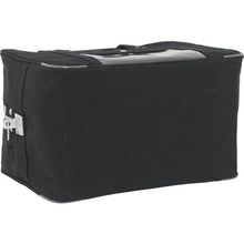 Load image into gallery viewer, SANEI Boston M wide gusset for canvas mail with horseshoe lock fitting black