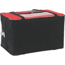 Load image into gallery viewer, SANEI Boston M wide gusset for canvas mail with horseshoe lock fitting red