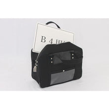 Load image into gallery viewer, SANEI Boston (M) for canvas mail with SED-1 lock black