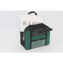 Load image into gallery viewer, SANEI Boston (M) for canvas mail with SED-1 lock Moss green