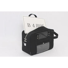 Load image into gallery viewer, SANEI Boston (M) for canvas mail with horseshoe lock fitting black