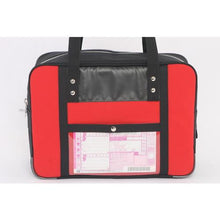 Load image into gallery viewer, SANEI Boston (M) for canvas mail with horseshoe lock fitting red