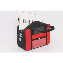 Load image into gallery viewer, SANEI Boston (M) for canvas mail with horseshoe lock fitting red