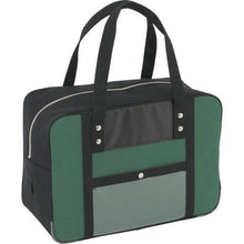 Load image into gallery viewer, SANEI Boston (M) for canvas mail with horseshoe lock fitting Moss green