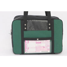 Load image into gallery viewer, SANEI Boston (M) for canvas mail with horseshoe lock fitting Moss green