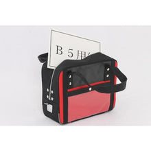 Load image into gallery viewer, SANEI Boston (SS) for canvas mail with horseshoe lock fitting red