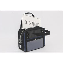 Load image into gallery viewer, SANEI Boston (SS) for canvas mail with horseshoe lock fittings navy blue