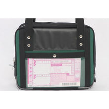 Load image into gallery viewer, SANEI Boston (SS) for canvas mail with horseshoe lock fittings Moss green