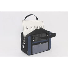 Load image into gallery viewer, SANEI Boston (S) for canvas mail with horseshoe lock fittings navy blue