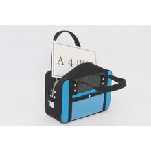 Load image into gallery viewer, SANEI Boston (S) for canvas mail with horseshoe lock fitting blue