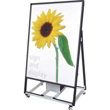 画像をギャラリービューアに読み込む, TOKISEI ブラックバリウススタンド看板 バッテリーLED B1片面