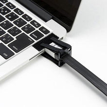 画像をギャラリービューアに読み込む, SANWA USBホールドロック(USBプラグ対応)