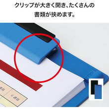 โหลดรูปภาพลงในโปรแกรมดูแกลเลอรี OP คลิปบอร์ดยาวสีน้ำเงิน