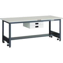 โหลดรูปภาพลงในโปรแกรมดูแกลเลอรี โต๊ะทำงานแบบ TRUSCO CFWS 1800 x 750 x H740 บาง 2 ลิ้นชัก