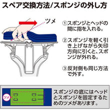 画像をギャラリービューアに読み込む, テラモト 吸水スポンジモップV型スペア